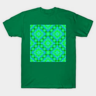 Green Ribbon Pattern T-Shirt